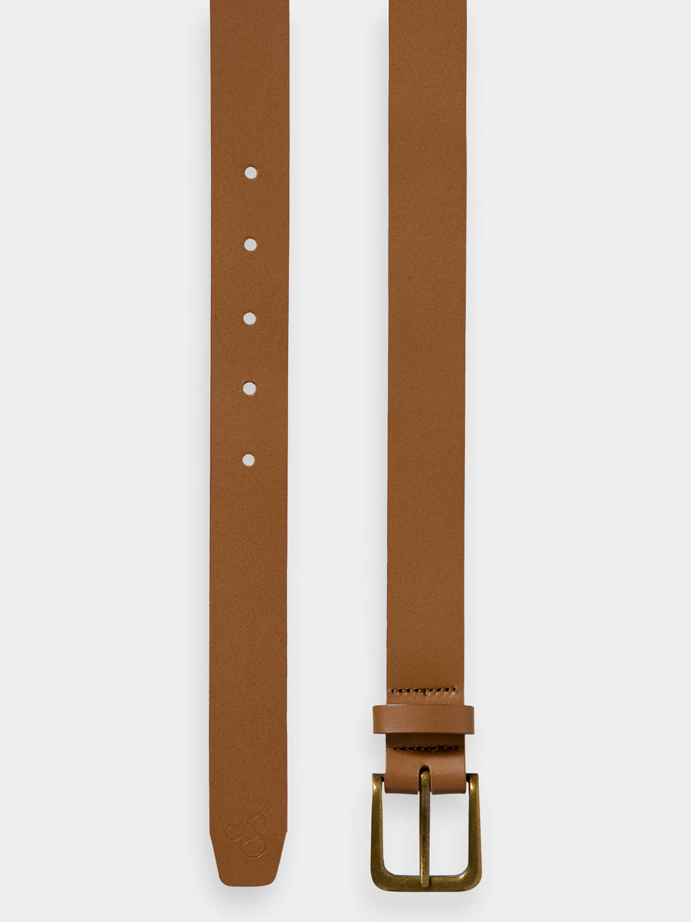 Classic recycled leather belt - Scotch & Soda AU