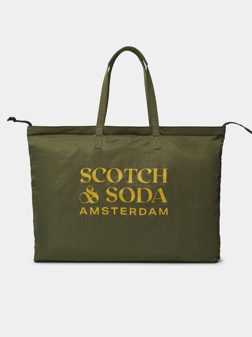 The Centraal unisex foldaway tote bag - Scotch & Soda AU